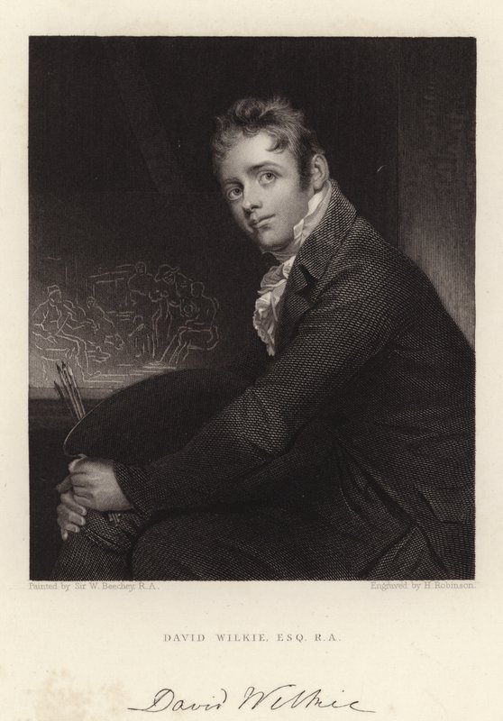 David Wilkie, Esquire, RA (kaiverrus) tekijältä William (after) Beechey
