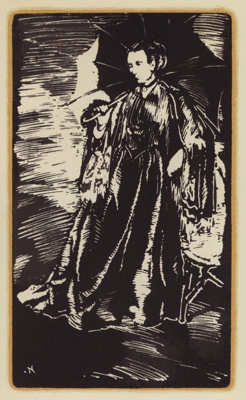 Kuvitus Siegfried Sassoonin muistelmiin kettua metsästävästä miehestä (puupiirros) tekijältä William (after) Nicholson