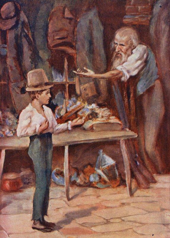 David Copperfieldin nuoruus (värilitografia) tekijältä William (after) Rainey