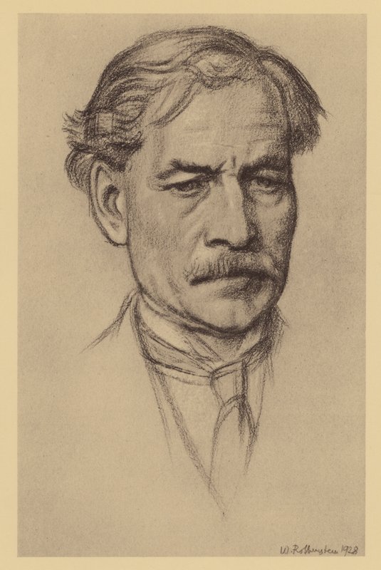 Rt Hon J Ramsay Macdonaldin muotokuva (litografia) tekijältä William (after) Rothenstein