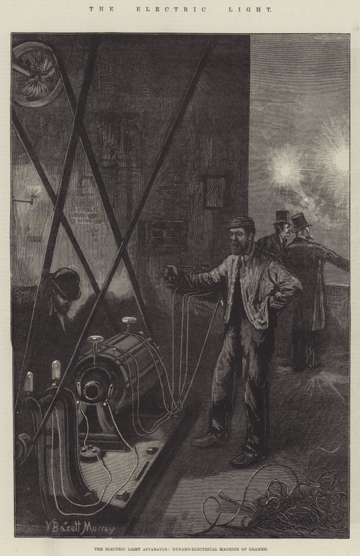 Electric Light Apparatus, Dynamo-Electrical Machine of Gramme tekijältä William Bazett Murray
