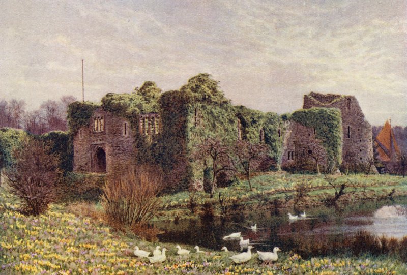 Allingtonin linna (värilitro) tekijältä William Biscombe Gardner
