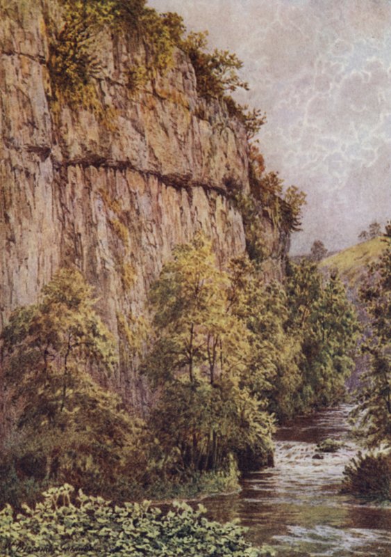 Chee Tor, Chee Dale, lähellä Buxtonia tekijältä William Biscombe Gardner