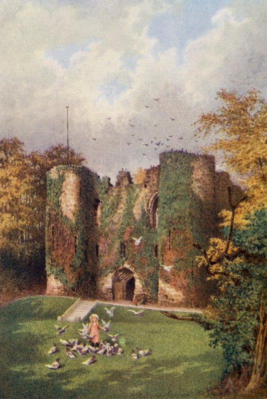 Tonbridgen linna (värilitro) tekijältä William Biscombe Gardner