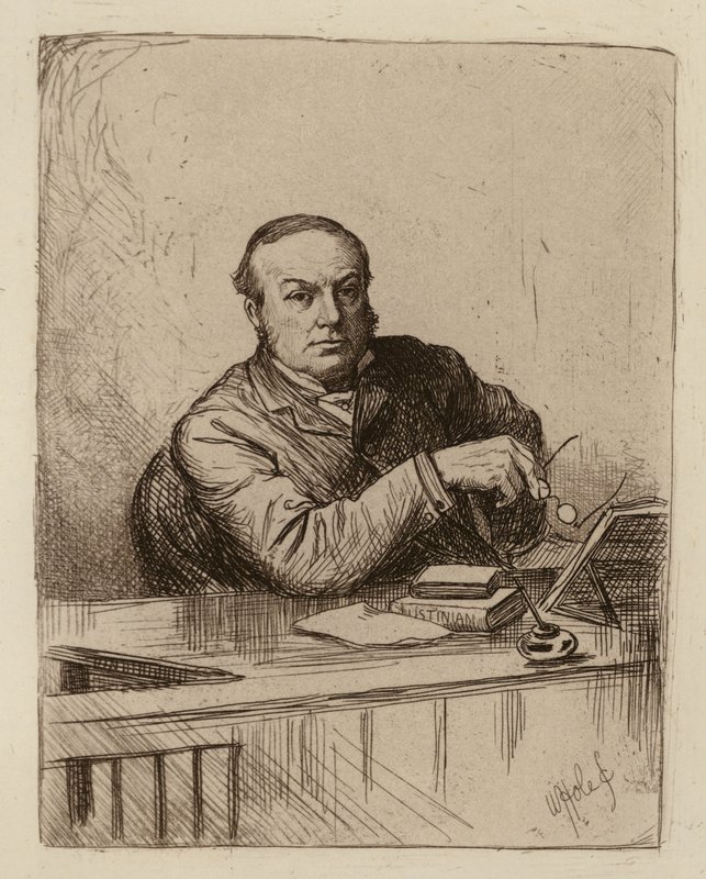 James Muirhead, siviilioikeuden professori (kaiverrus) tekijältä William Brassey (after) Hole