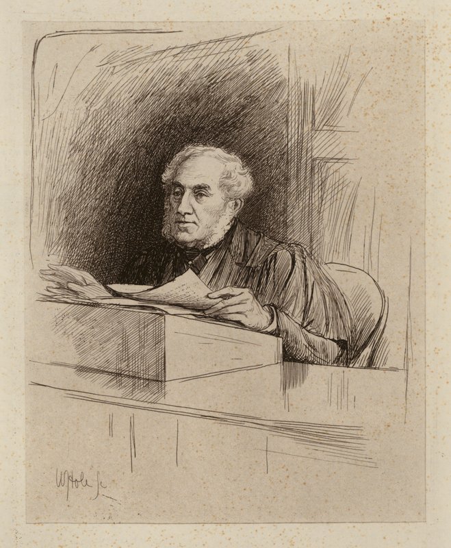 James Stuart Fraser-Tytler, kiinteistönvälityksen professori (kaiverrus) tekijältä William Brassey (after) Hole