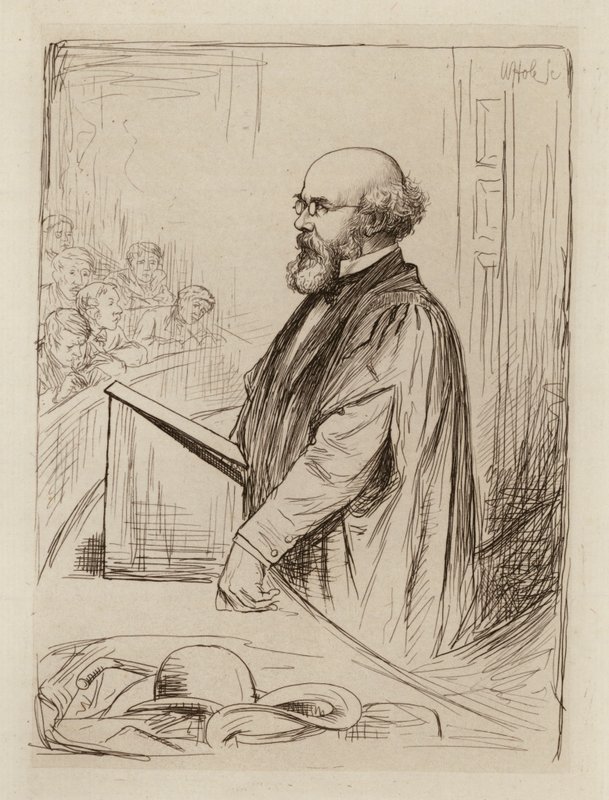 Norman Macpherson, skotlantilaisen oikeuden professori (kaiverrus). tekijältä William Brassey (after) Hole