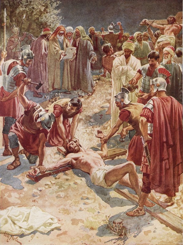 Jeesus ristiinnaulitaan tekijältä William Brassey Hole