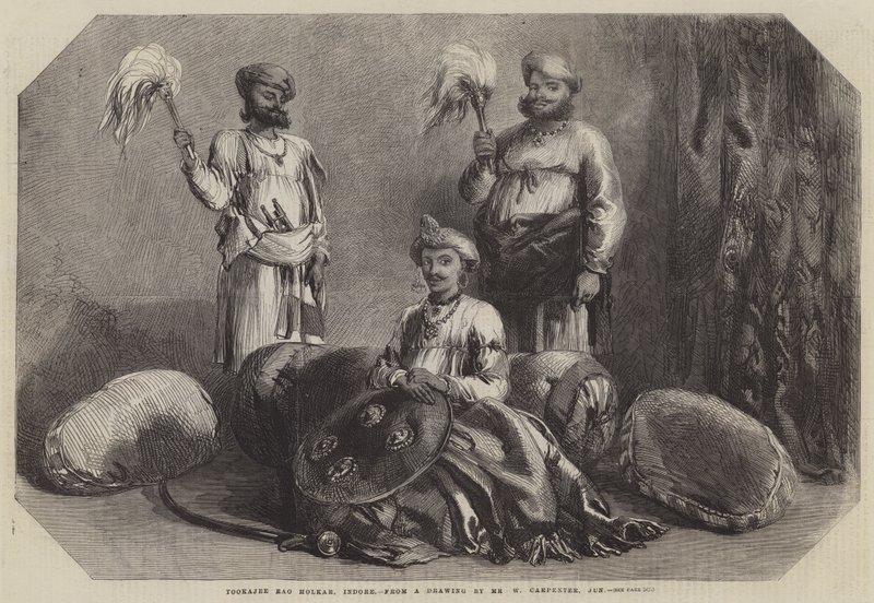 Tokaji Rao Holkar, sisätiloissa tekijältä William Carpenter