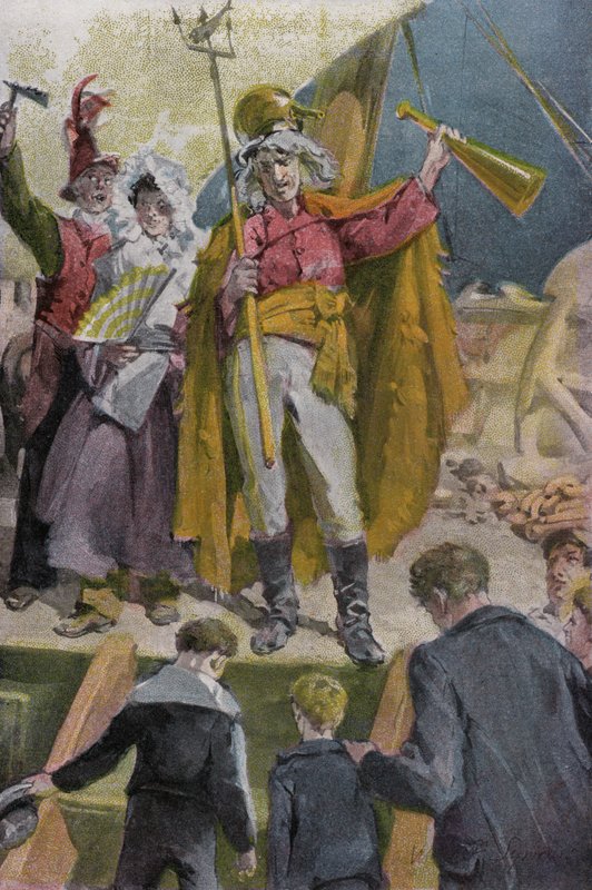 Kuvitus Peter The Whalerille tekijältä William Christian Symons