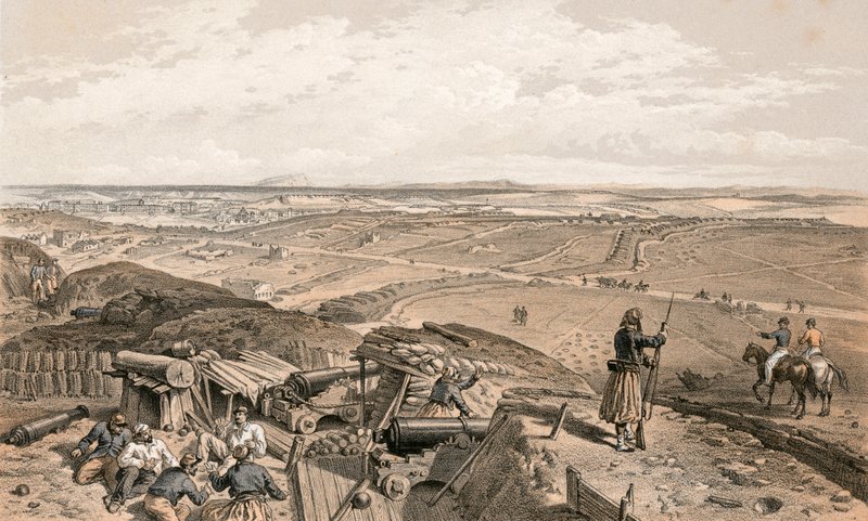Bastoni du Mat keskusbastionista tekijältä William Crimea Simpson