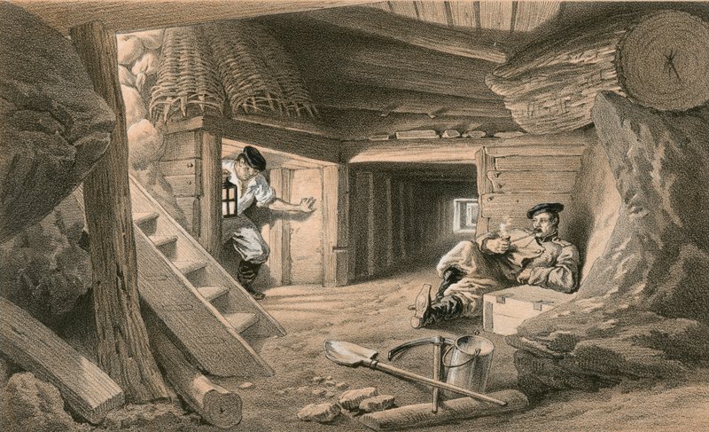 Kaivos Bastion du Matissa tekijältä William Crimea Simpson