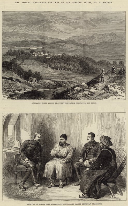 Afganistanin sota tekijältä William Crimea Simpson