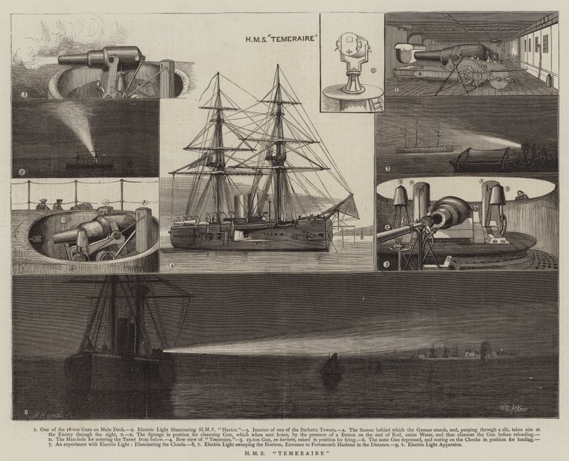 HMS Temeraire tekijältä William Edward Atkins