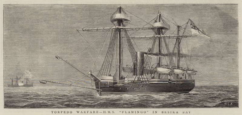 Torpedo Warfare, HMS Flamingo Besika Bayssa tekijältä William Edward Atkins