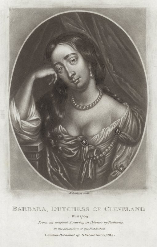 Barbara, Clevelandin herttuatar tekijältä William Faithorne