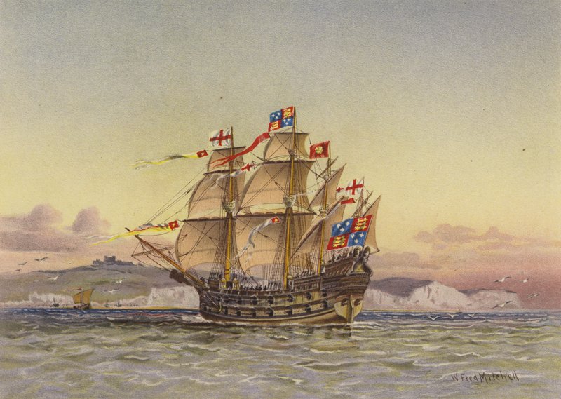 Suuri Harry vuodelta 1488 tekijältä William Frederick Mitchell