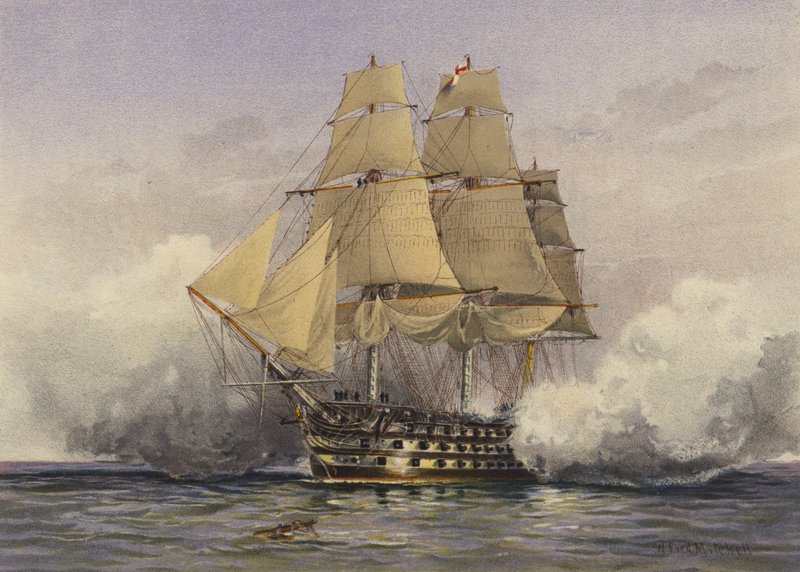 Voitto (väri litho) tekijältä William Frederick Mitchell