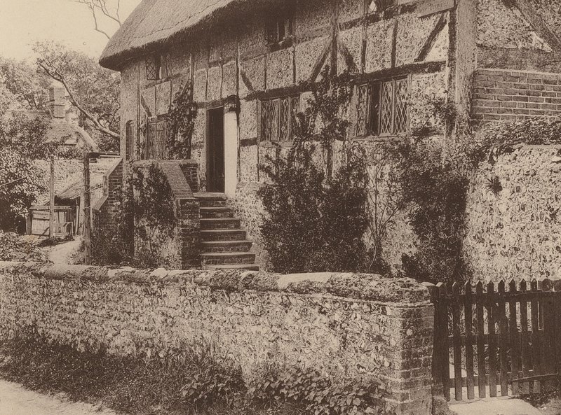 Houghtonissa, West Sussexissa (s/w-kuva). tekijältä William Galsworthy Davie