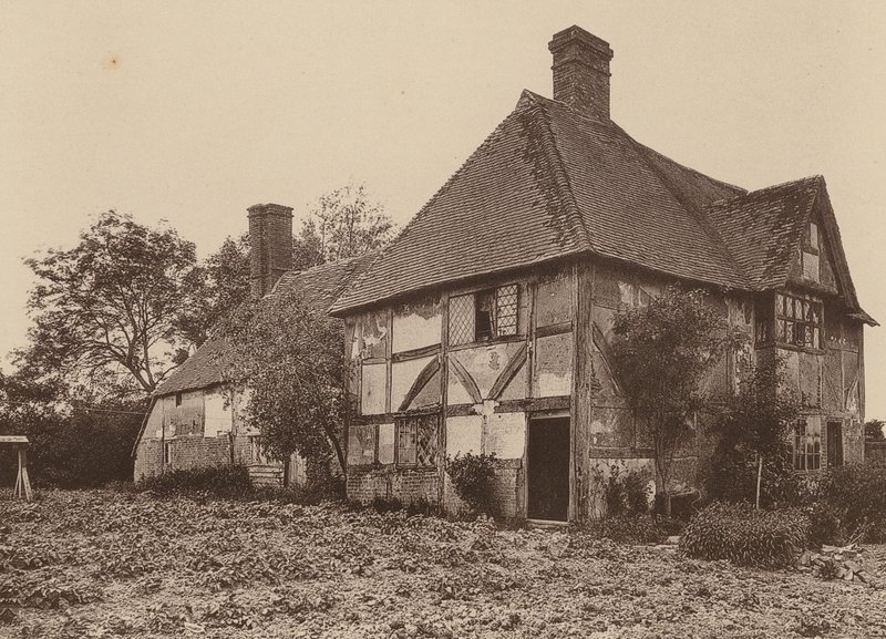 Little Dixterissä, Northiamissa, Sussexissa (s/w-kuva). tekijältä William Galsworthy Davie