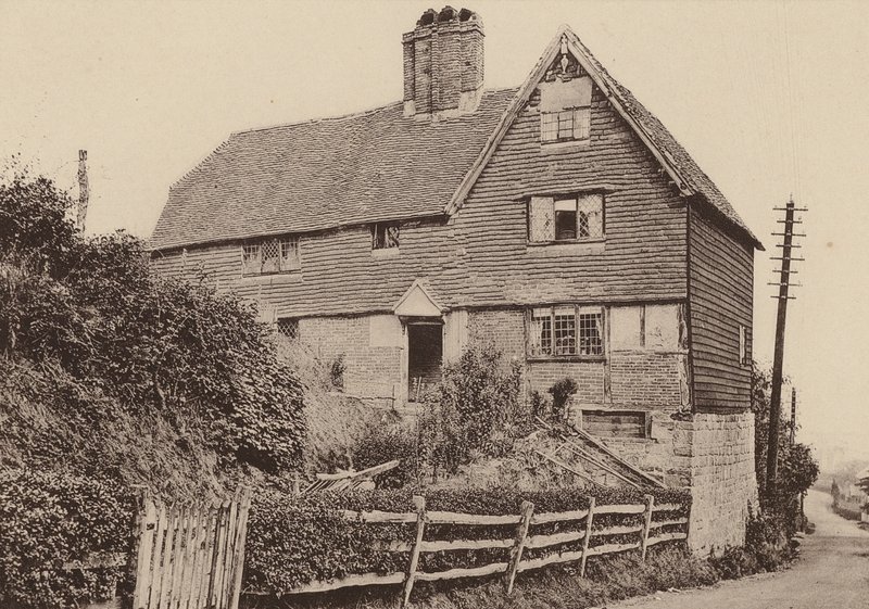 Mayfieldissä, Sussexissa (s/w-kuva) tekijältä William Galsworthy Davie