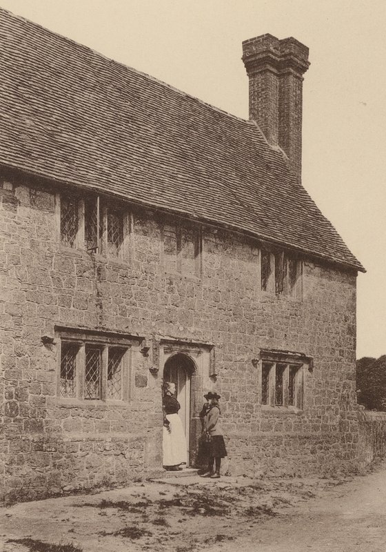 Bean Lodge, New Grove Lane, lähellä Petworthia, Sussex (s/w-kuva). tekijältä William Galsworthy Davie