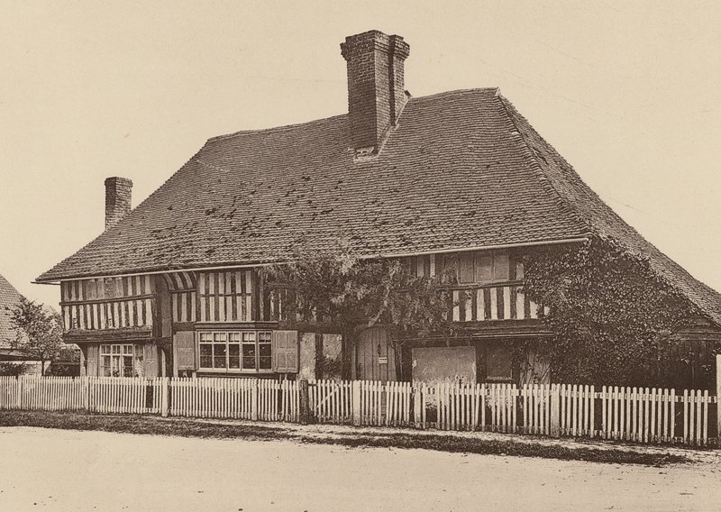 Bell Farm House, Harrietsham, Kent (s/w-kuva) tekijältä William Galsworthy Davie
