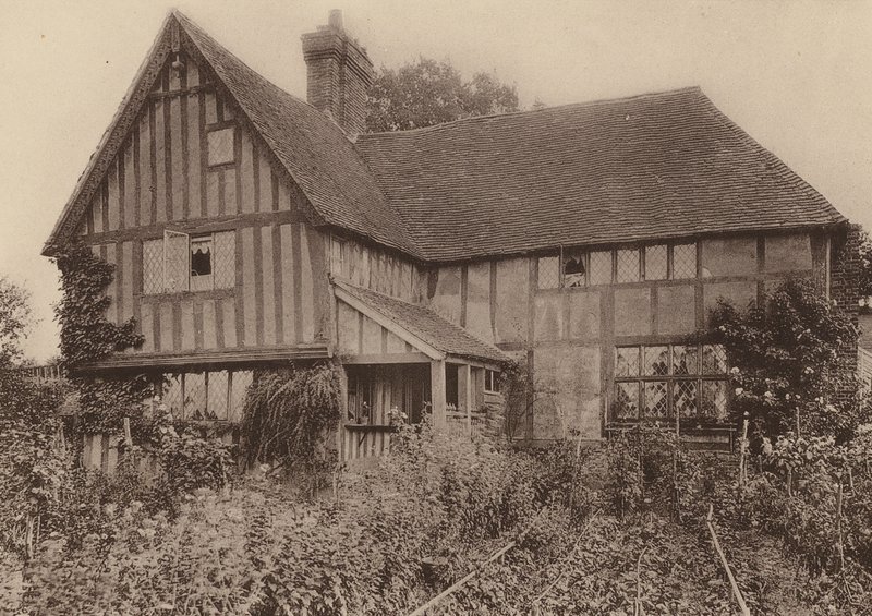 Horseshoe House, Beckley, Sussex (s/w-kuva). tekijältä William Galsworthy Davie