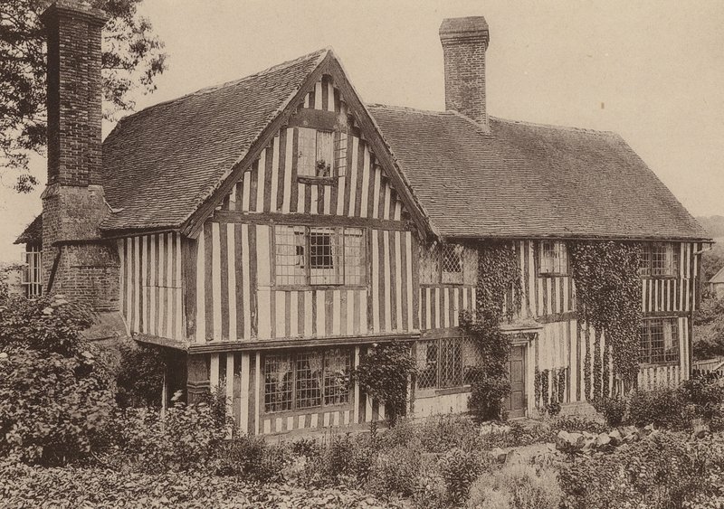 Strean Farm, Sedlescombe, Sussex (s/w-kuva). tekijältä William Galsworthy Davie