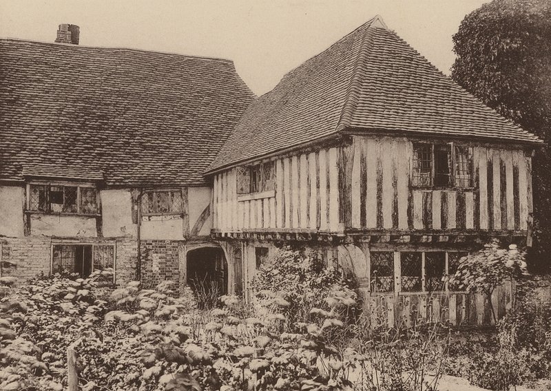 Swaylands, lähellä Penshurstia, Kent (s/w-kuva). tekijältä William Galsworthy Davie
