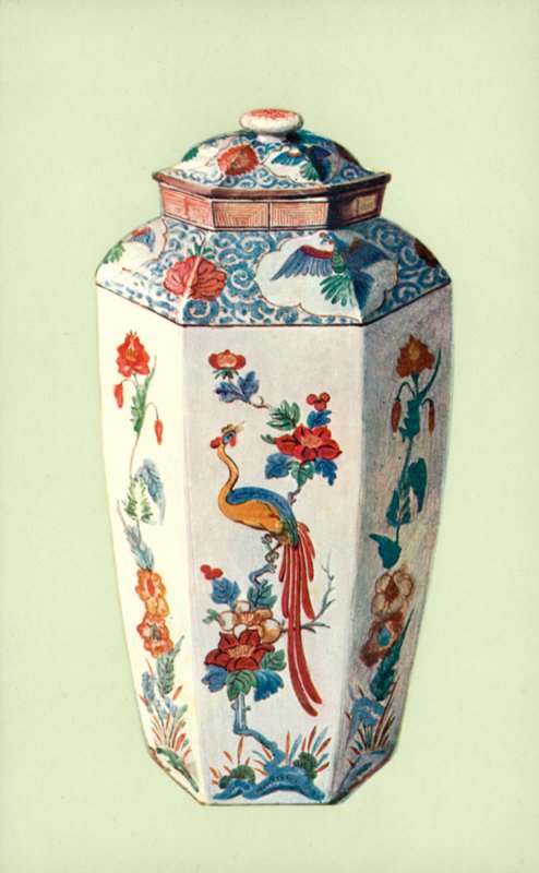 Jar, Chelsea, japanilaiseen tyyliin (väri litho) tekijältä William Gibb