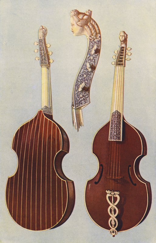 Soittimet: Viola da gamba (värilitra): Viola da gamba (värilitra) tekijältä William Gibb