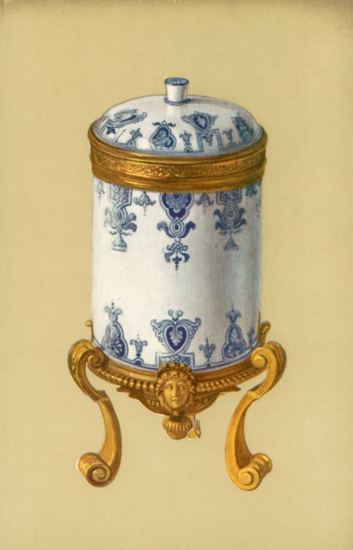 WC-astia, St Cloud, Ormolu Mount (väri litho) tekijältä William Gibb