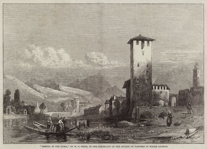 Trento, Tirolissa tekijältä William Harding Collingwood Smith