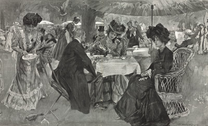 Iltapäivätee Kensington Gardensissa tekijältä William Hatherell