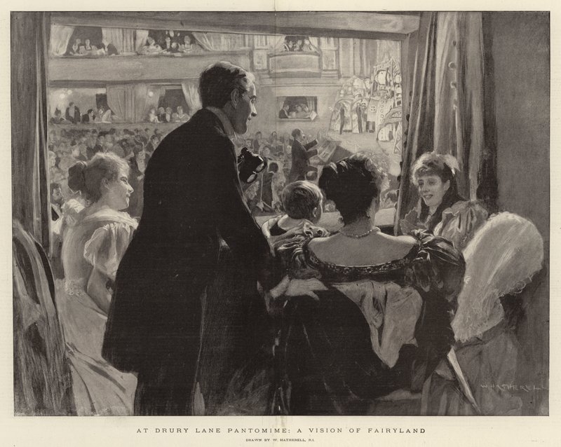 Drury Lane Pantomimessa, Vision of Fairyland tekijältä William Hatherell
