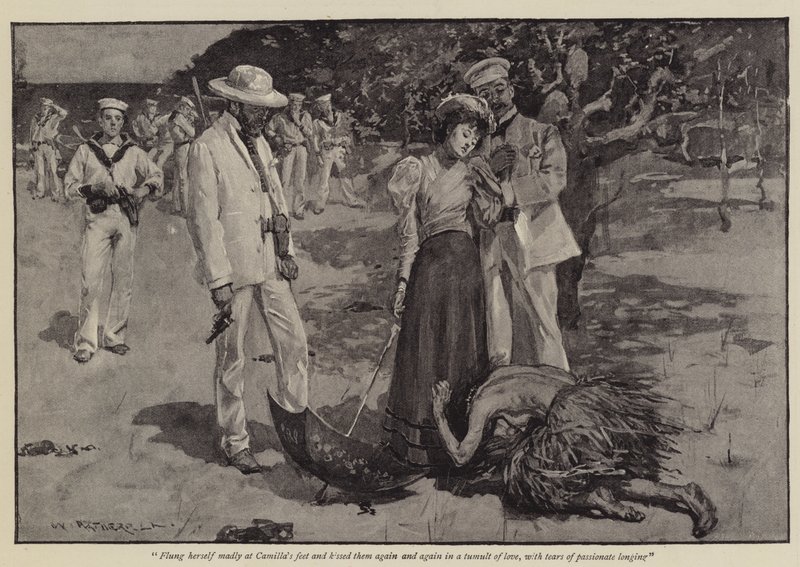 Kuvitus Grant Allenin teokseen A Triumph of Civilisation tekijältä William Hatherell