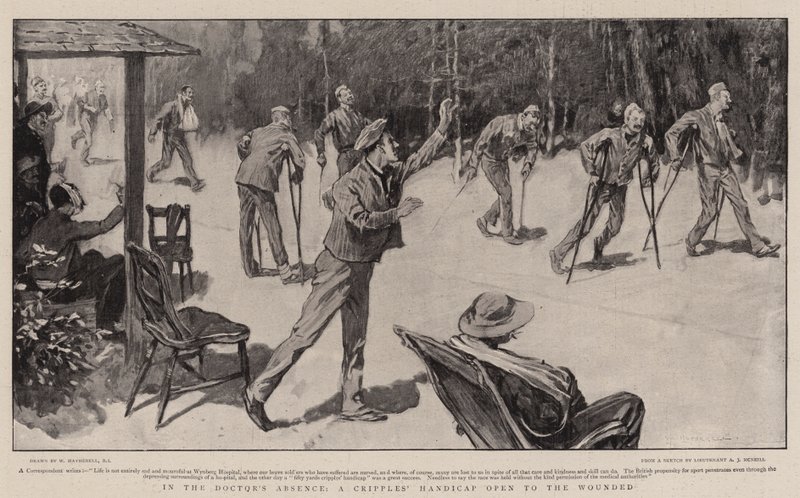 Lääkärin poissaollessa haavoittuneiden vammaisuus on avoin tekijältä William Hatherell
