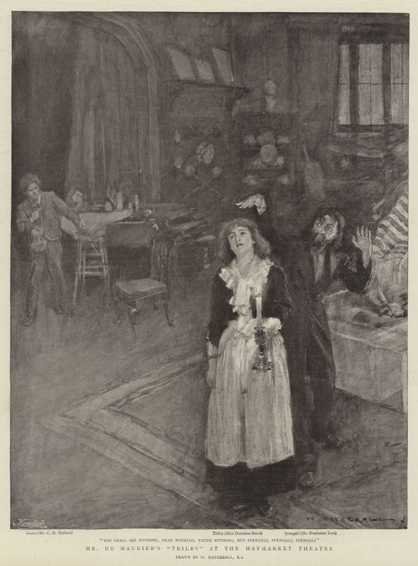 Du Maurierin Trilby Haymarket-teatterissa tekijältä William Hatherell