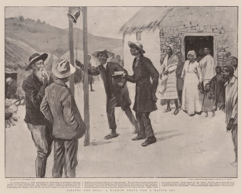 Ring the Bell, kapea parranajo syntyperäiselle vakoojalle tekijältä William Hatherell