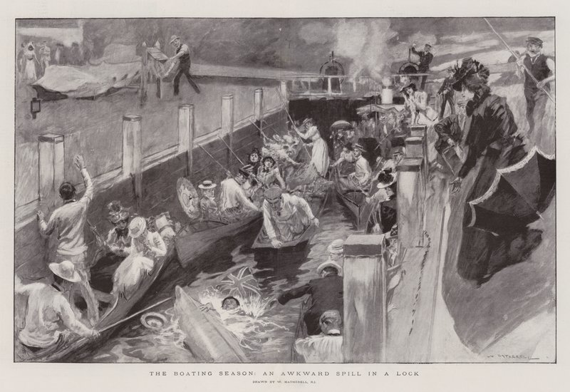 Veneilykausi, hankala vuoto lukossa tekijältä William Hatherell
