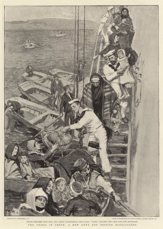 The Crisis in Create, uusi velvollisuus British Blue Jacketsille tekijältä William Hatherell