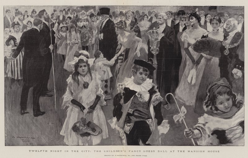 Kahdestoista yö kaupungissa, Lasten Fancy Dress Ball Mansion Housessa tekijältä William Hatherell
