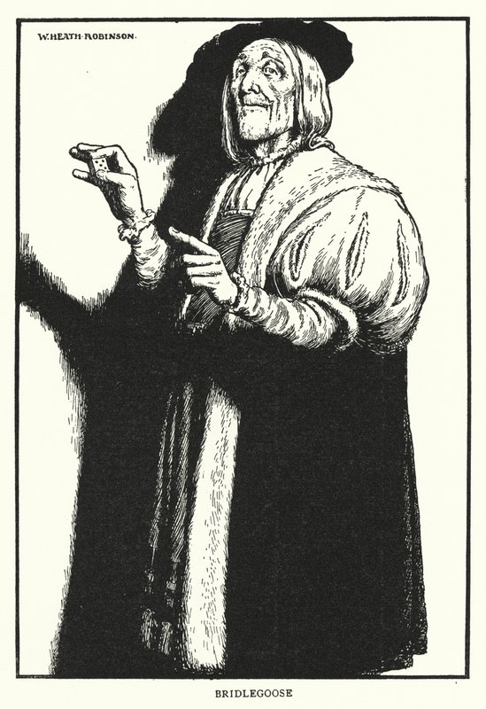 Bridlegoose (litho) tekijältä William Heath Robinson