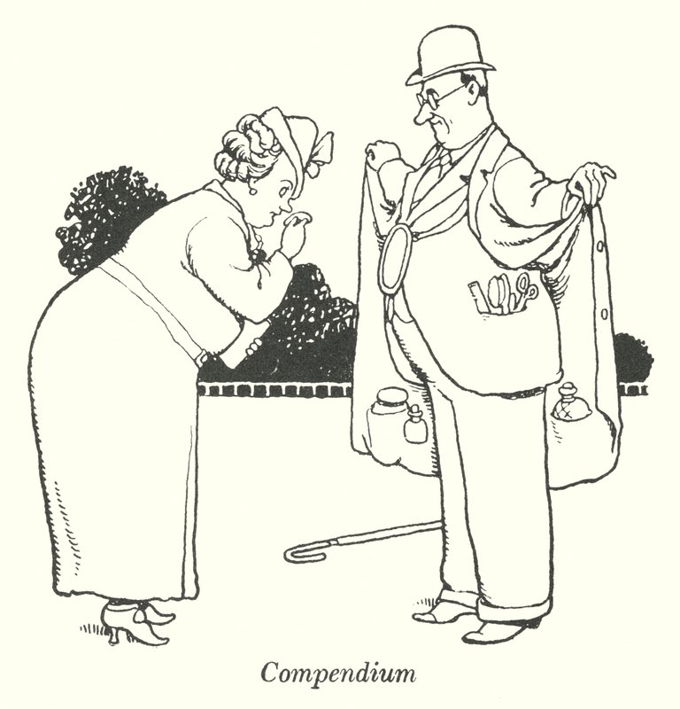 Compendium (litho) tekijältä William Heath Robinson
