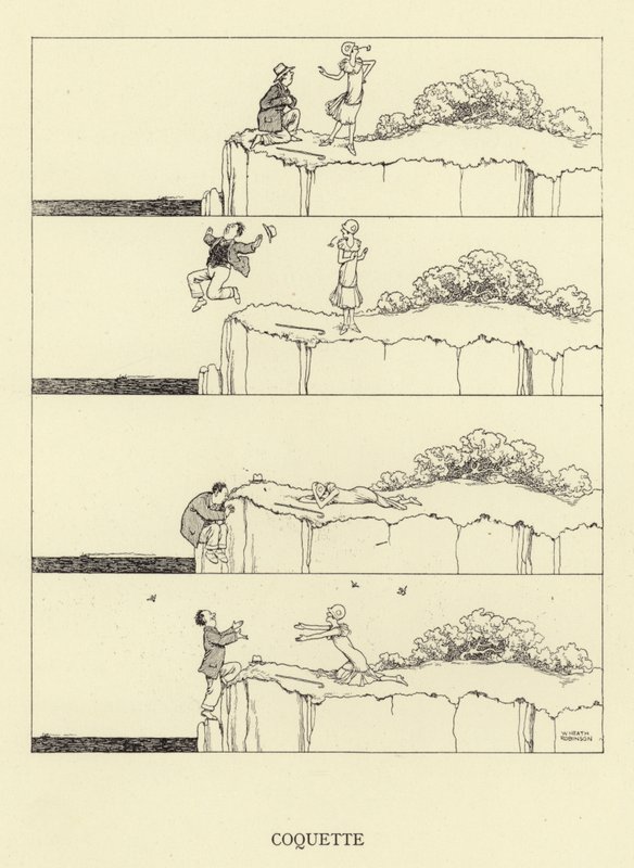 Keimailija tekijältä William Heath Robinson