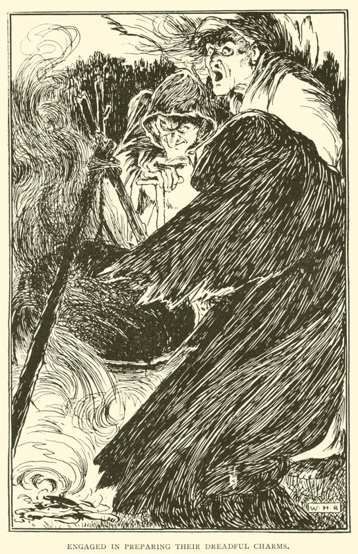 Mukana heidän hirvittävien viehätysvoimansa valmistelussa tekijältä William Heath Robinson