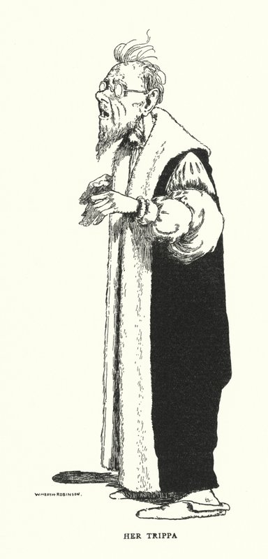 Hänen Tripe (litho) tekijältä William Heath Robinson