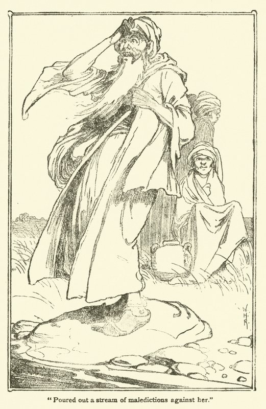 Kuvitus Don Quijotelle (litho) tekijältä William Heath Robinson