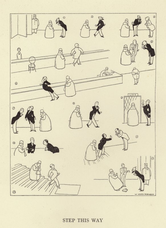 Astu tähän suuntaan tekijältä William Heath Robinson